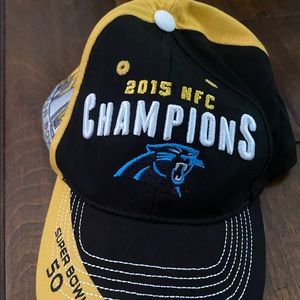 Carolina Panthers NFC Champs Cap Super Bowl 50